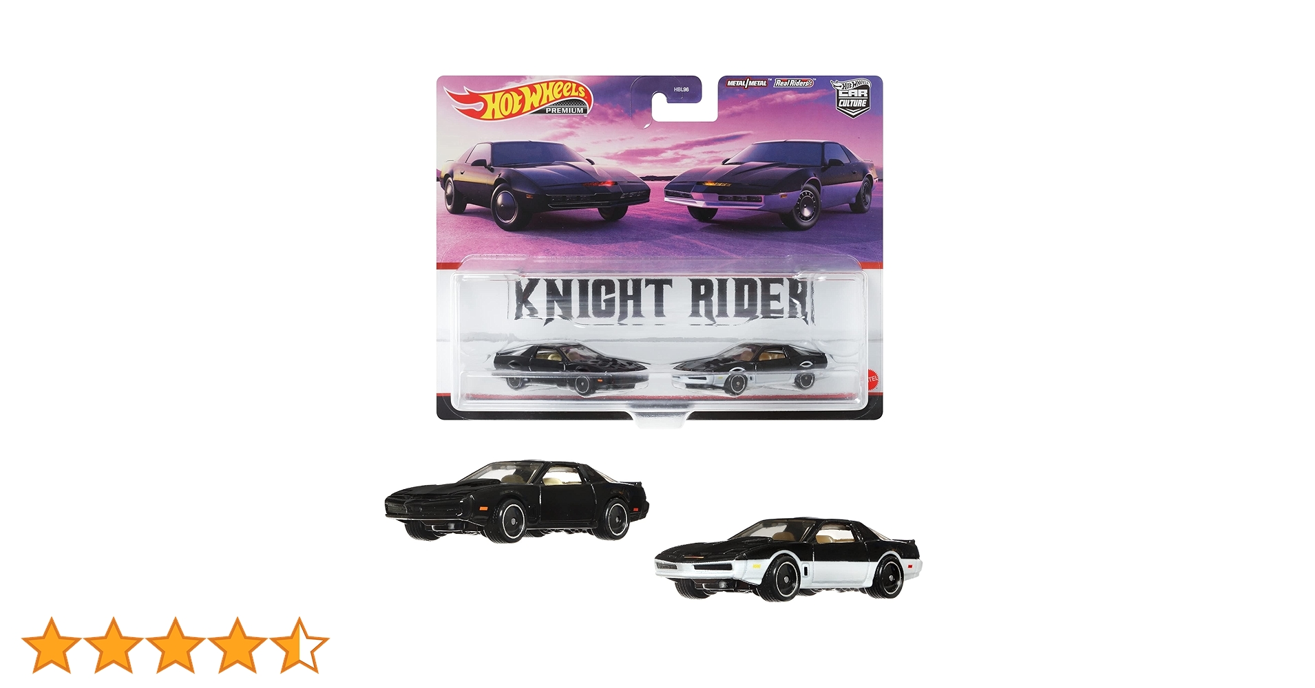 ホットウィール 2パック　4種セット　ベンツ　ナイトライダー　スーパーバード ホットウィール 2パック 4種セット ベンツ ナイトライダー